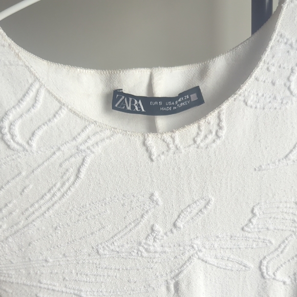 Zara Elegant White Maxi Dress - Picture 2 of 4